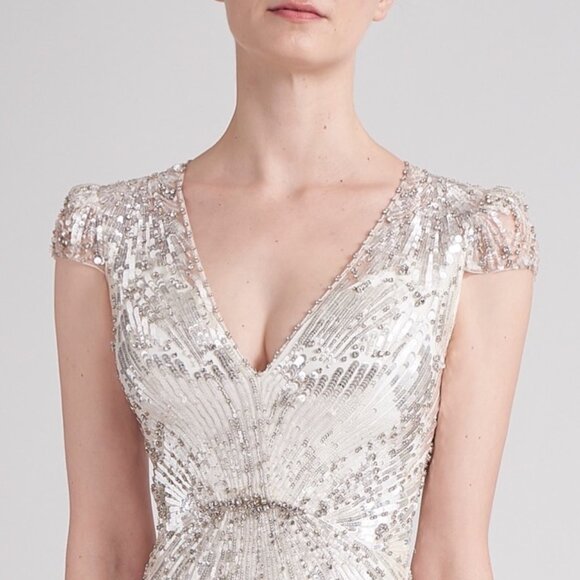 Kleinfelds: Jenny Packham Jackie Dress Size 6 - Picture 1 of 8